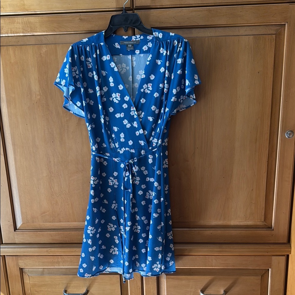 French Connection Floral Wrap Dress